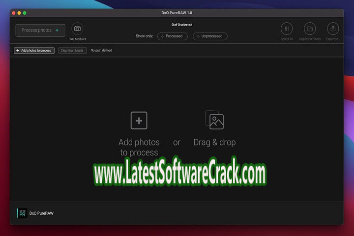 DxO Pure RAW 2.4.0.8 Free Download with Crack