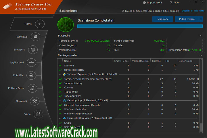 Privacy Eraser Pro 5.32.0.4422 Free Download with Crack