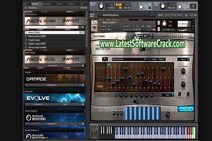 AEON Rhythmic 1.2.0 Free Download with Keygen