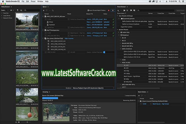 Adobe Media Encoder v 23.2.0.63 Free Download with Keygen