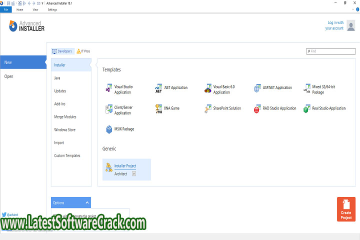 Advanced Installer Architect 20.4 Free Download with Patch