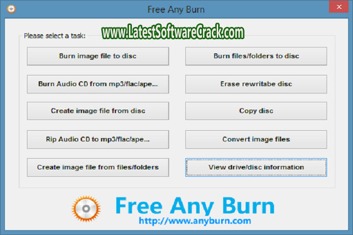 Any Burn v 5.5 Free Download with Keygen