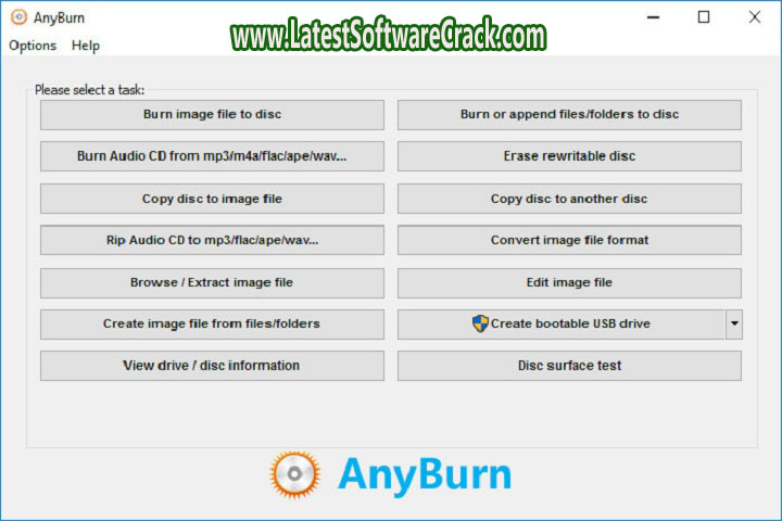 Any Burn v 5.5 Free Download with Crack