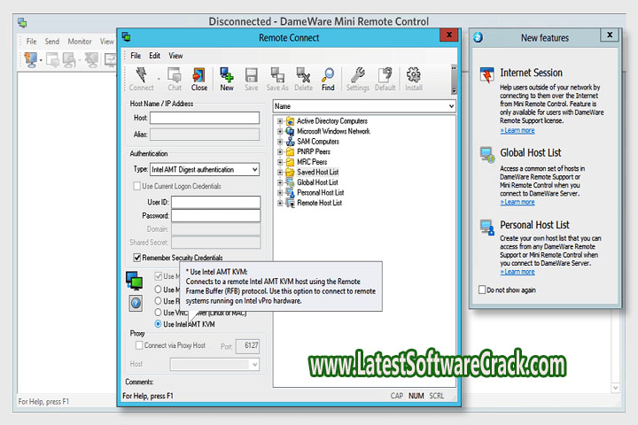 Dame Ware Mini Remote Control 12.2.4.11 Free Download with Patch