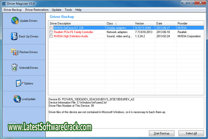 Driver Magician 5.9 Free Download with Patch