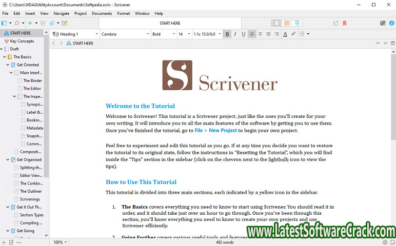 Scrivener 3.1.4.0 Free Download with Crack Scrivener 3.1.4.0 Free Download with Crack