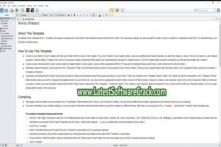 Scrivener 3.1.4.0 Free Download with Patch Scrivener 3.1.4.0 Free Download with Patch