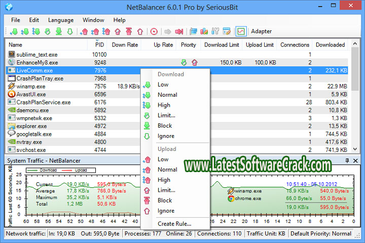 Serious Bit Net Balancer 11.0.5.3320 Free Download with Patch