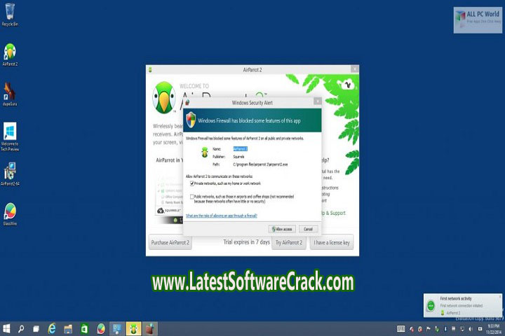 Squirrels Airparrot 3.1.7.158 Free Download with Patch