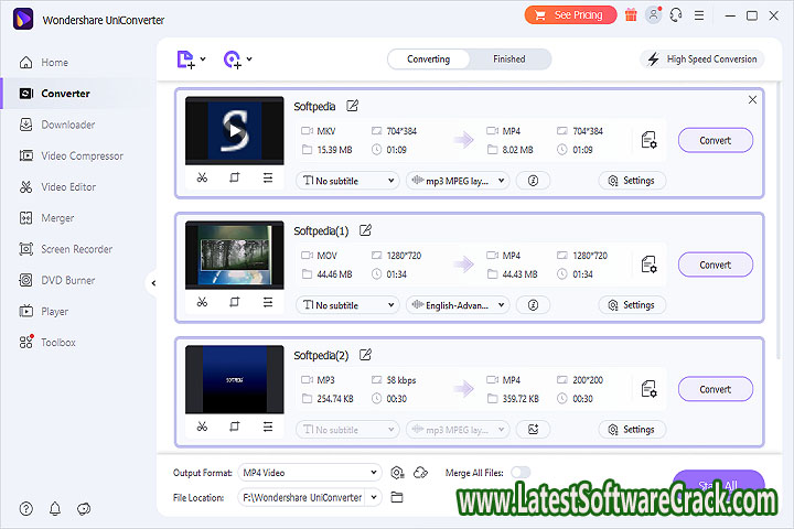 Wonder share Uni Converter V 14.1.10.138 Free Download with Crack