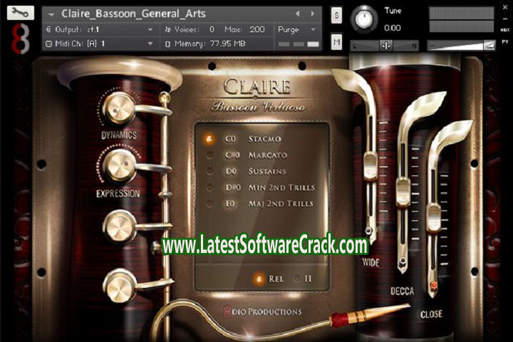 8 Dio Claire Piccolo 1.0 Free Download with Patch