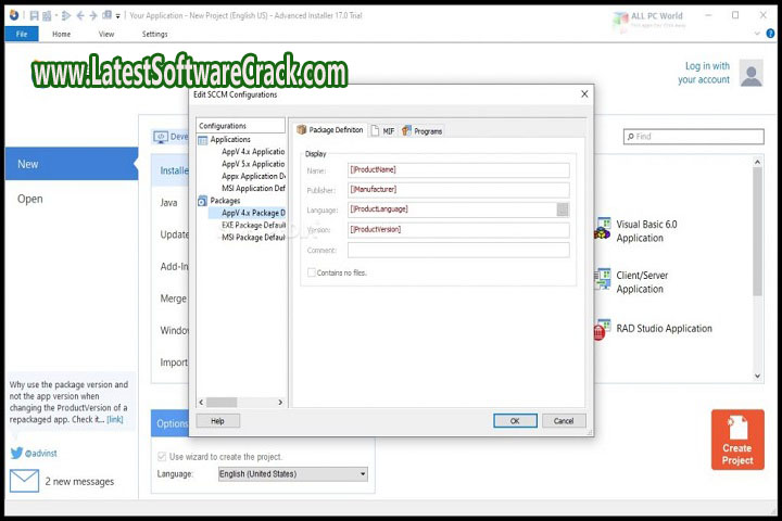 Advanced Installer Architect 20.5 Free Download with Crack Advanced Installer Architect 20.5 Free Download with Crack