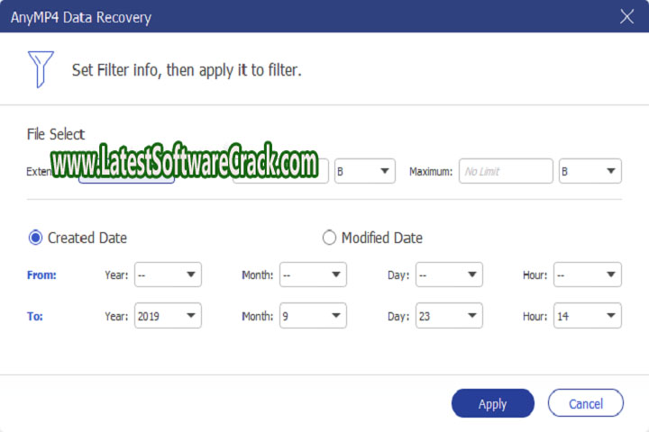 Any MP 4 Data Recovery 1.3.6 Free Download with Patch