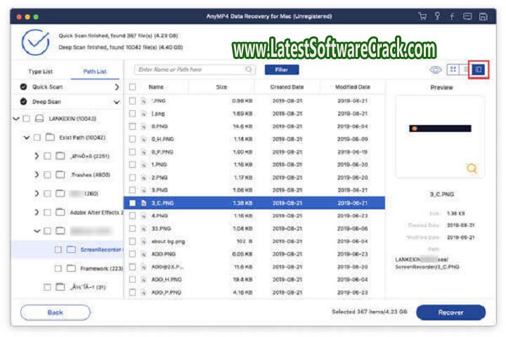 Any MP 4 Data Recovery 1.3.6 Free Download with Crack
