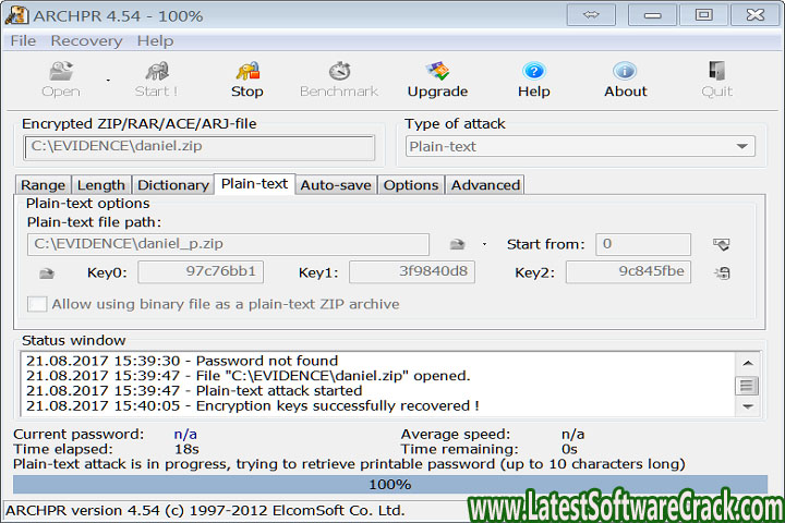 Elcom Soft Advanced Archive Password Recovery Enterprise 4.66.266 Free Download with Crack