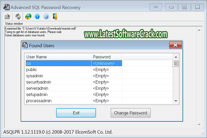 Elcom Soft Advanced Intuit Password Recovery 3.13.520 Free Download with Patch