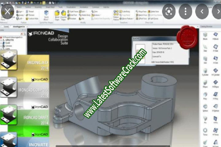 IRON CAD Design Collaboration Suite 2023 SP 1 Free Download with Keygen