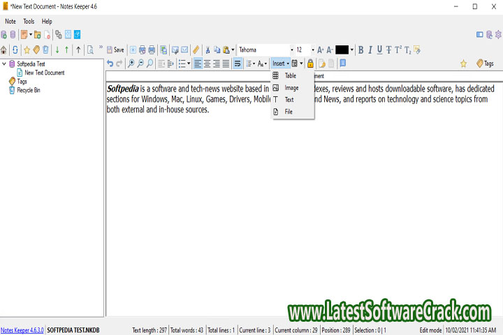 My Notes Keeper v 3.8 Free Download with Keygen