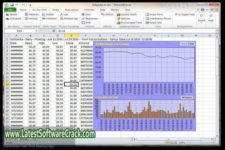 SPC for Excel 6.0.2 Free Download with Patch
