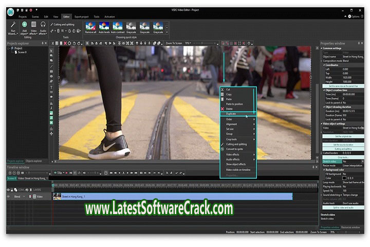 VSDC Video Editor Pro 8.1.1.450 Free Download with Crack
