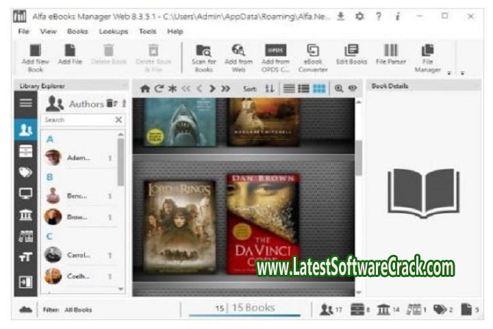 Alfa e Books Manager Pro Web 8.5.5.1 Free Download with Patch Alfa e Books Manager Pro Web 8.5.5.1 Free Download with Patch