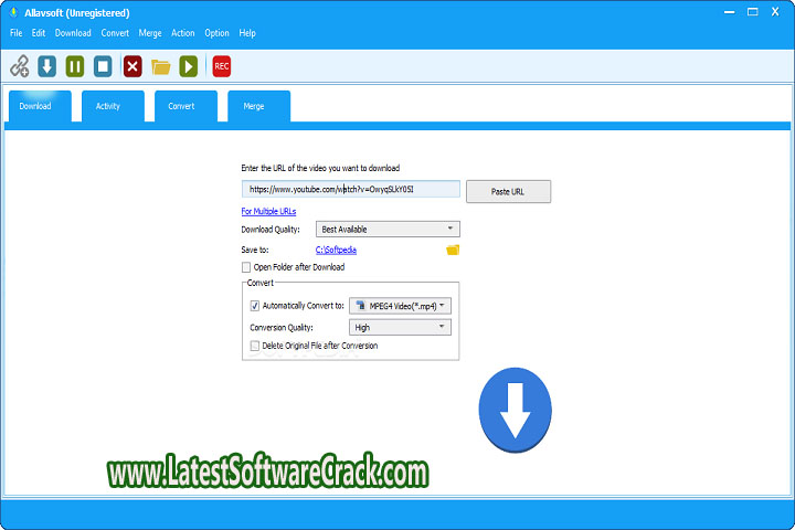 Allav soft Video Downloader Converter 3.25.6.8475 Free Download with Keygen