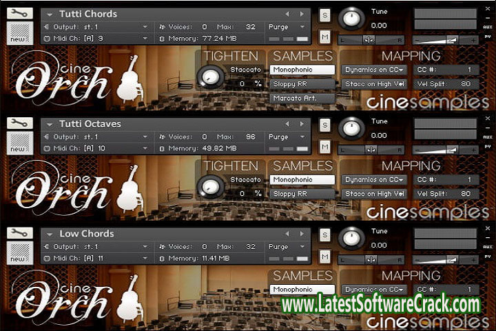 Cine Samples Orchestral Chords 1.0 Free Download 