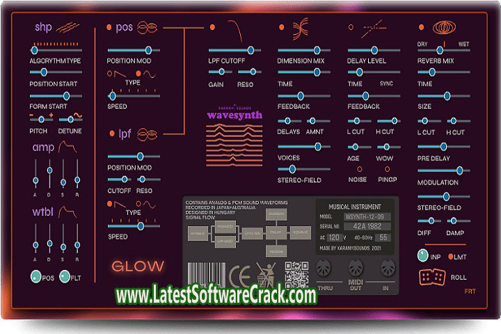 Karanyi Sounds Wave synth Glow 1.0 Free Download with Crack