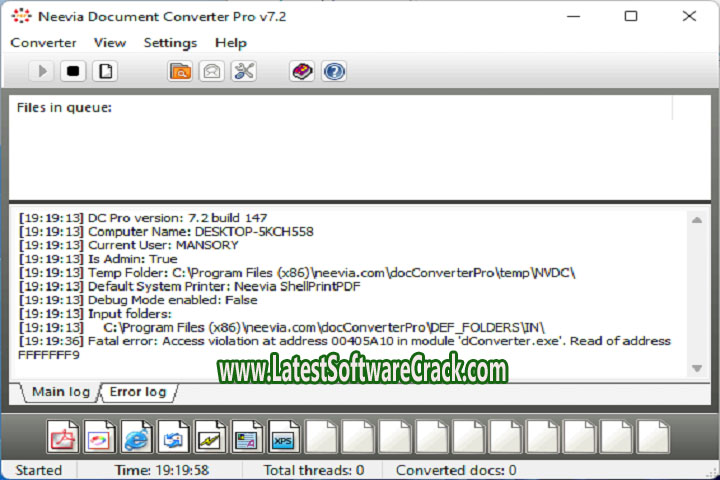 Neevia Document Converter Pro 7.3.0.184 Free Download