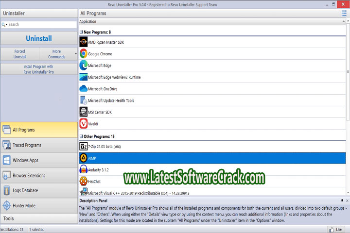 Revo Uninstaller Pro 5.1.1 Free Download with Patch 