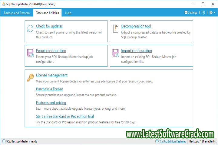 SQL Backup Master 6.1.591 Free Download with Crack