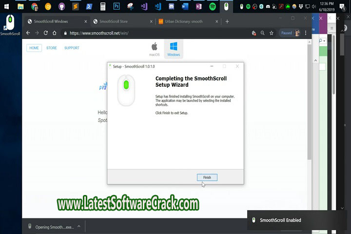Smooth Scroll 1.2.4 Free Download with Keygen