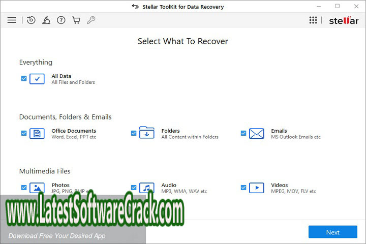Stellar Toolkit for Data Recovery 11.0.0.0 Free Download