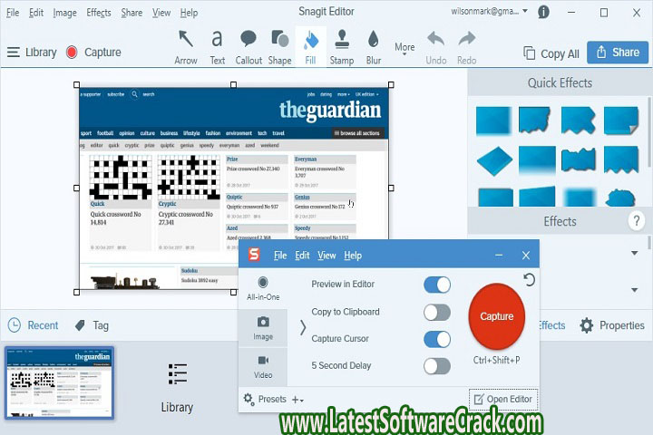 Tech Smith Snagit 23.1.0.26671 Free Download with Crack