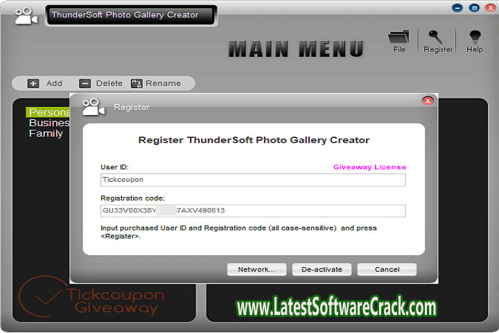 Thunder Soft Photo Gallery Creator 4.1.0 Free Download with Crack