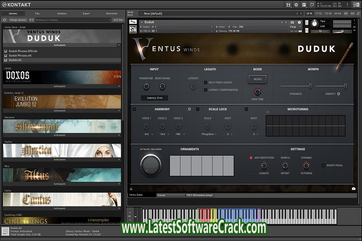 Ventus Series Duduk 1.0 Free Download
