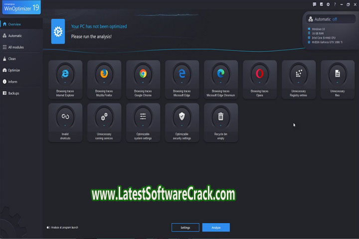 Ashampoo WinOptimizer 26.00.11 Adobe Acrobat 1.9.0 PC Software