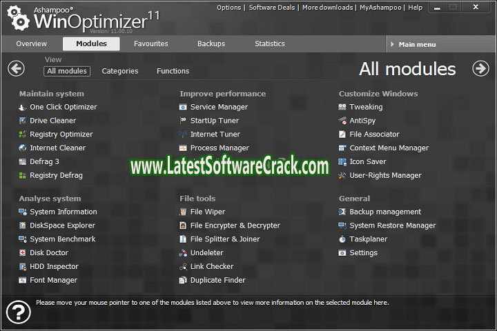 Ashampoo WinOptimizer 26.00.11 Adobe Acrobat 1.9.0 PC Software