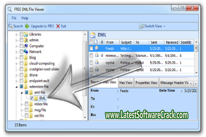 EML Viewer Pro 5.0 PC Software