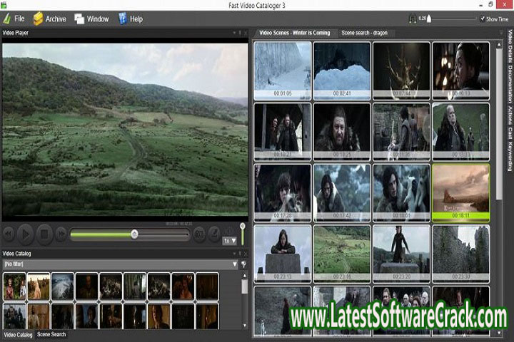 Fast Video Cataloger 8.5.4.0 (x 64) PC Software 