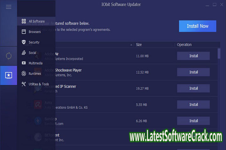 IObit Software Updater Pro 5.4.0.36 PC Software