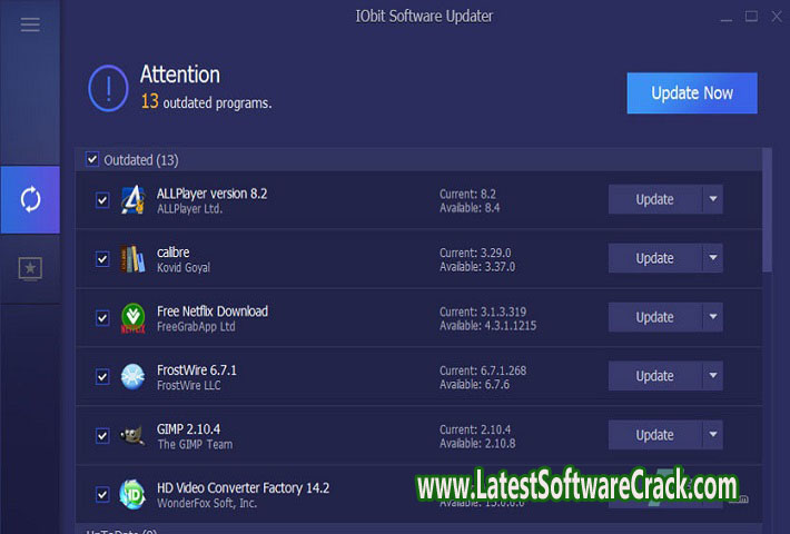 IObit Software Updater Pro 5.4.0.36 PC Software