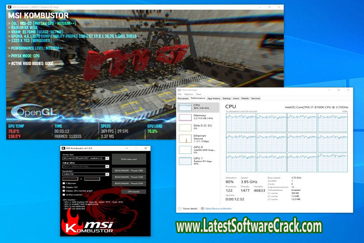 MSI Kombustor 2023 4.1.25.0 PC Software