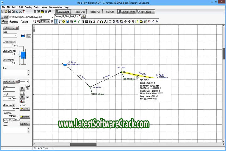 Pipe Flow Expert 8.16 PC Software