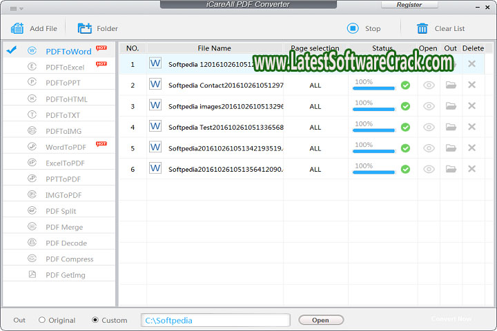 iCare All PDF Converter 2.5 PC Software