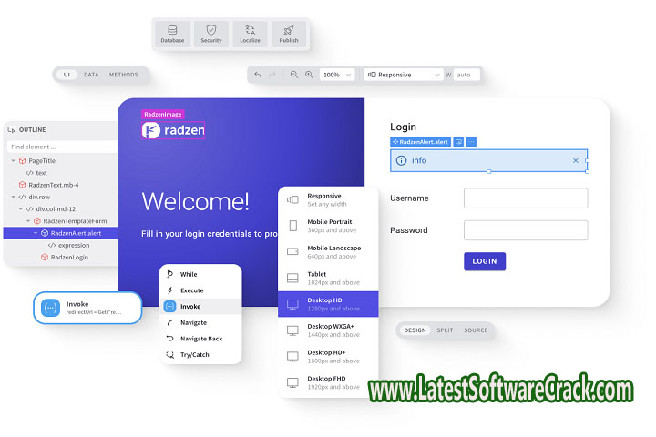 Radzen Blazor Studio 1.9.6 PC Software