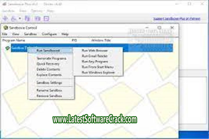 Sandboxie Plus x 64 V 1.9.3 PC Software