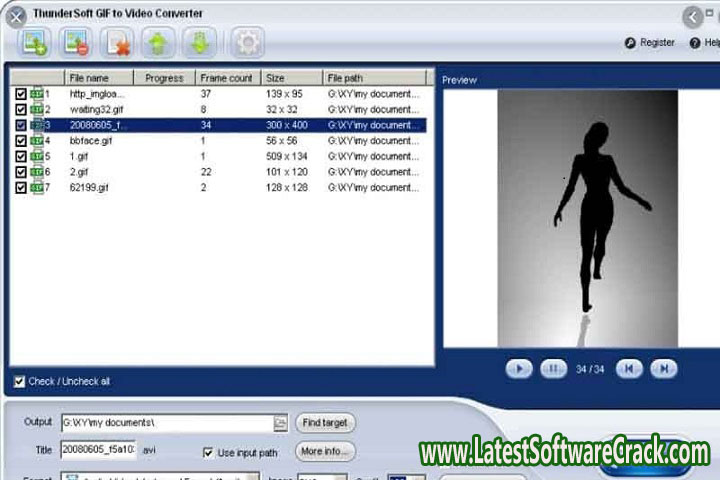 Thunder Soft GIF Maker 4.7.1 PC Software