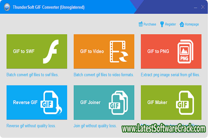 Thunder Soft GIF Maker 4.7.1 PC Software