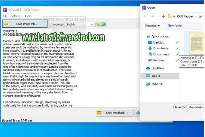 Vov Soft OCRR eader 2 PC Software